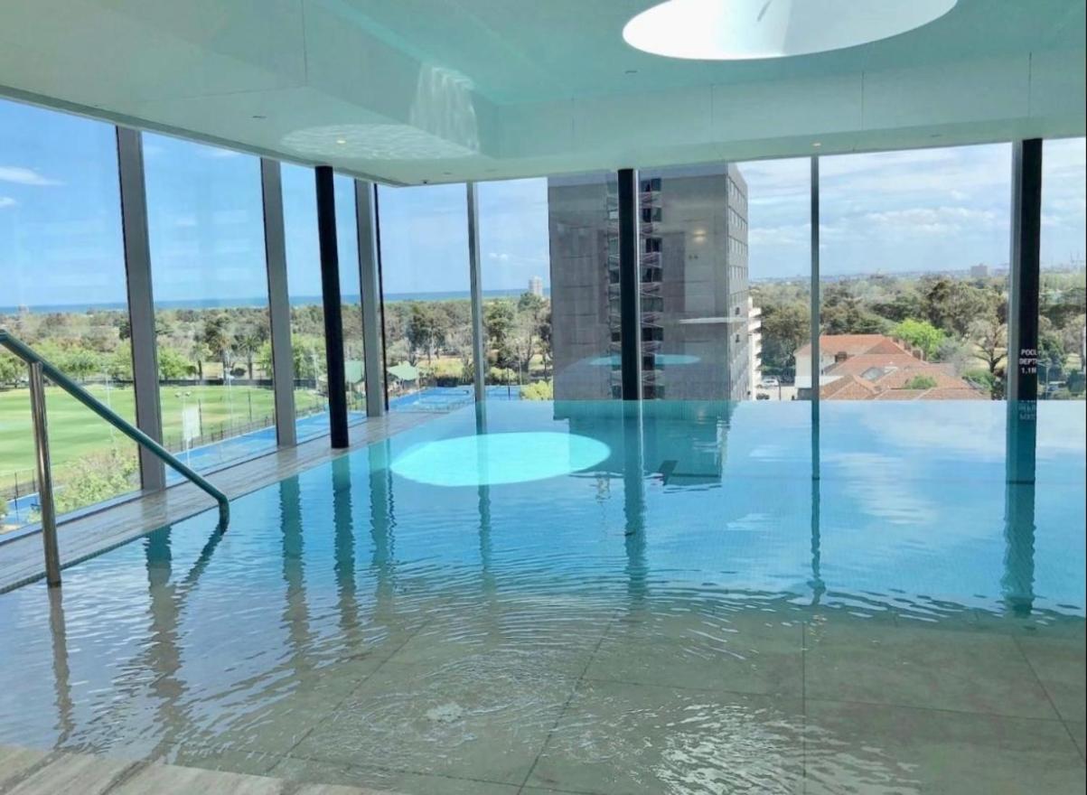 The Fawkner Apartment Bay-View Pool/Gym Free Parking Мельбурн Экстерьер фото