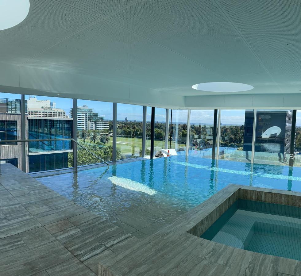 The Fawkner Apartment Bay-View Pool/Gym Free Parking Мельбурн Экстерьер фото